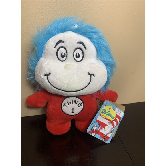 Dr Seuss Day - 8.5 Thing 1 & 2 Double Dood Plushie - Picture 1 of 4
